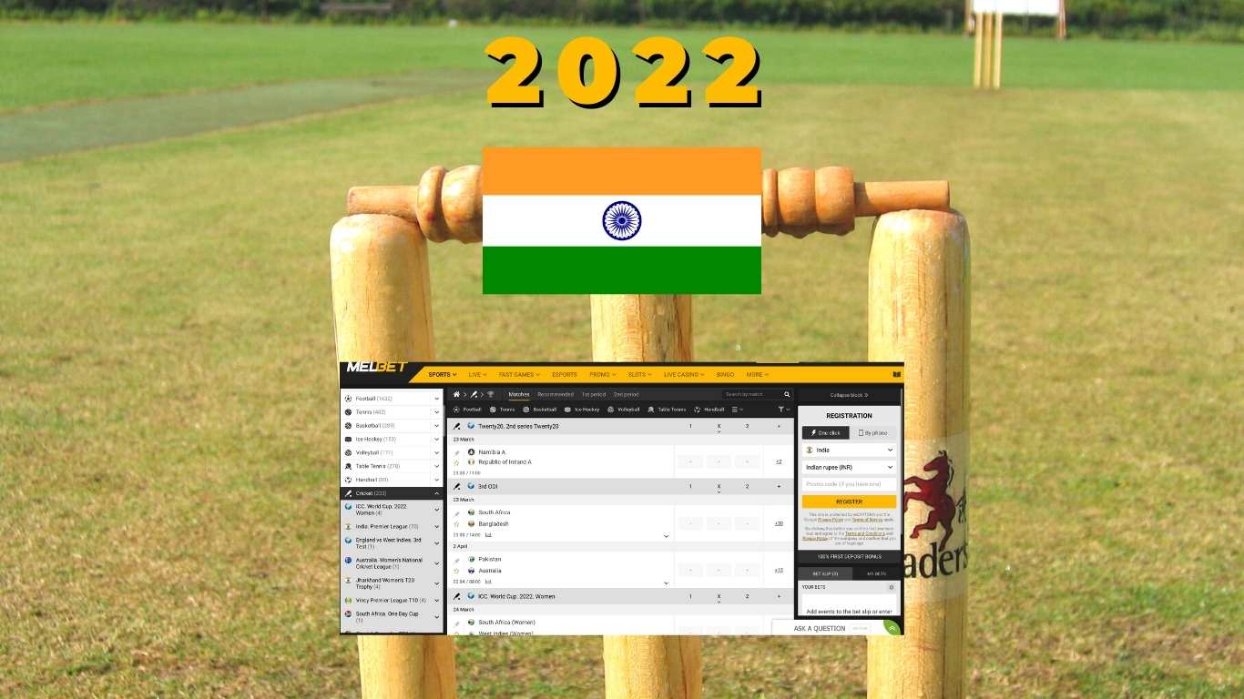 Online Cricket Betting Review At Melbet Site in India 2022